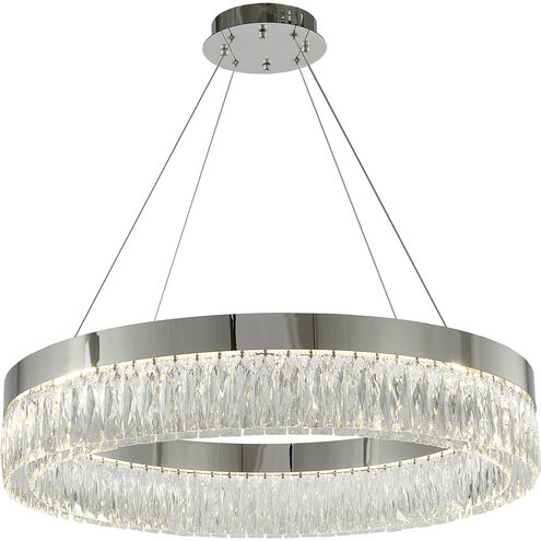 Canada LED 32 inch Chrome LED Chandelier Ceiling Light